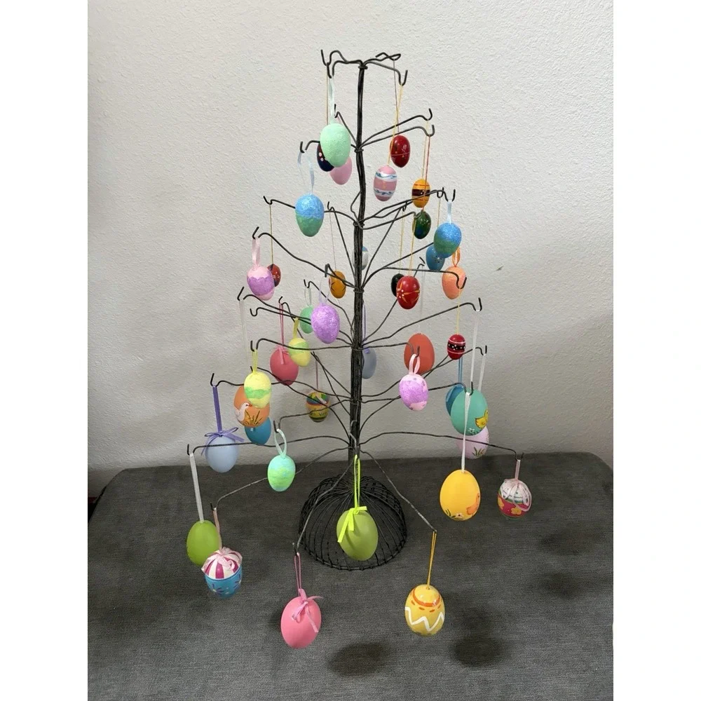 Primitive Folk Art Halloween Christmas Easter Ornament Tree 24